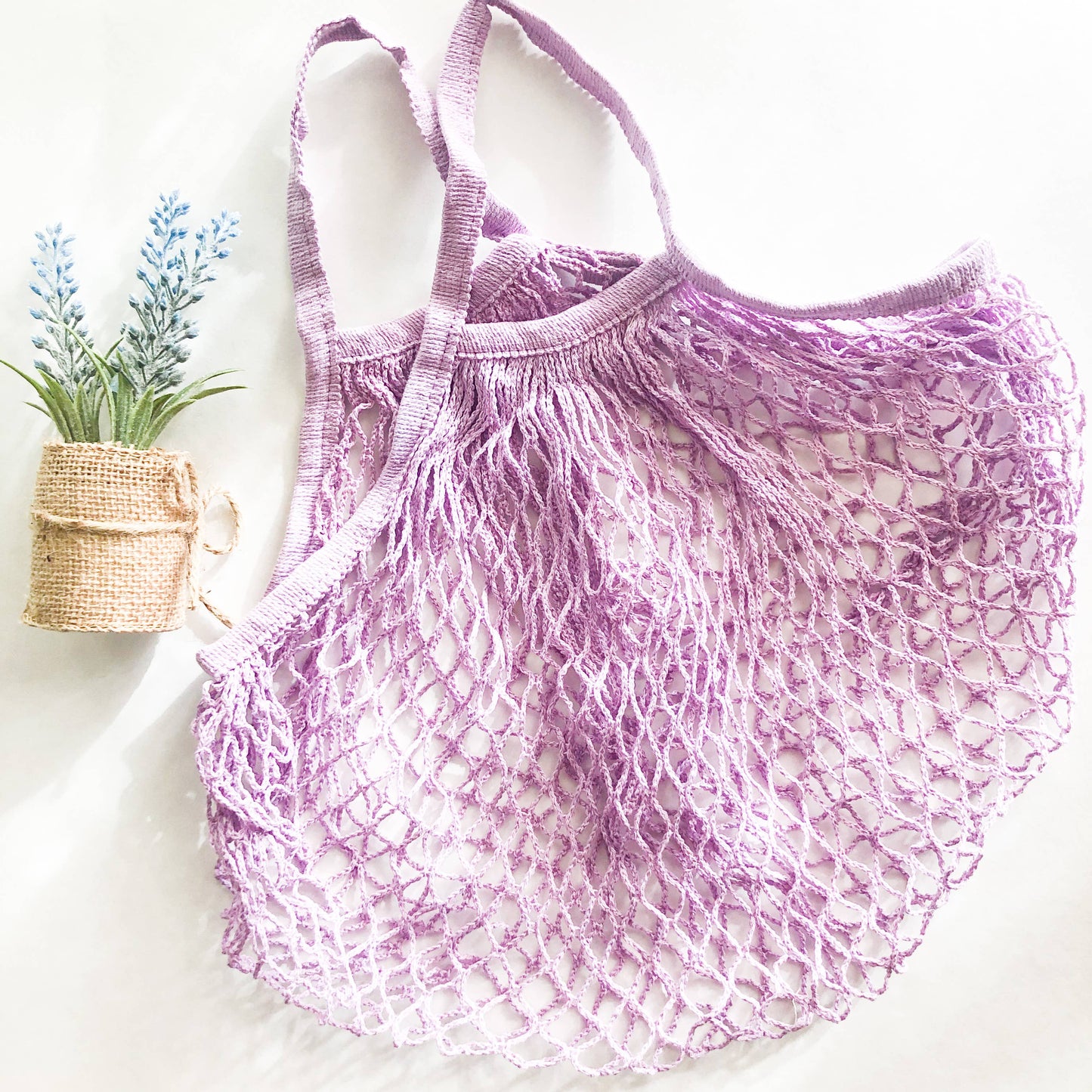Reusable Cotton Mesh Bags