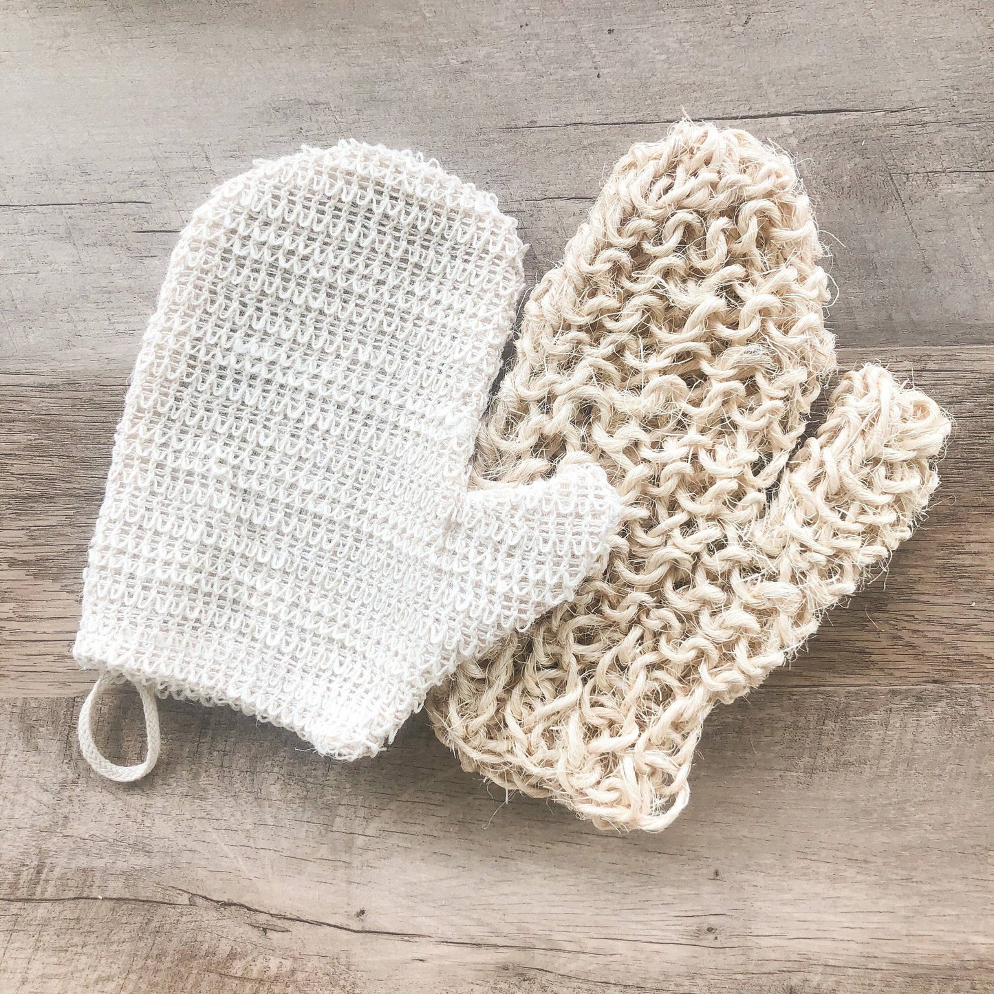Natural Sisal Bath Mitt Exfoliating glove
