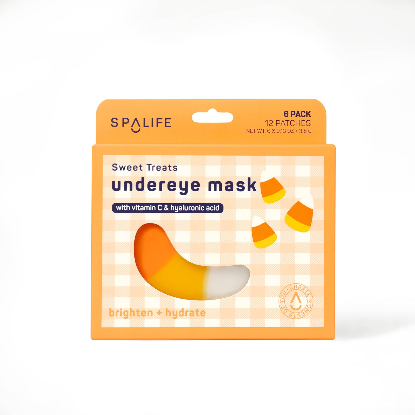 Halloween Sweet Treats Brightening Undereye Masks - 6 Pairs