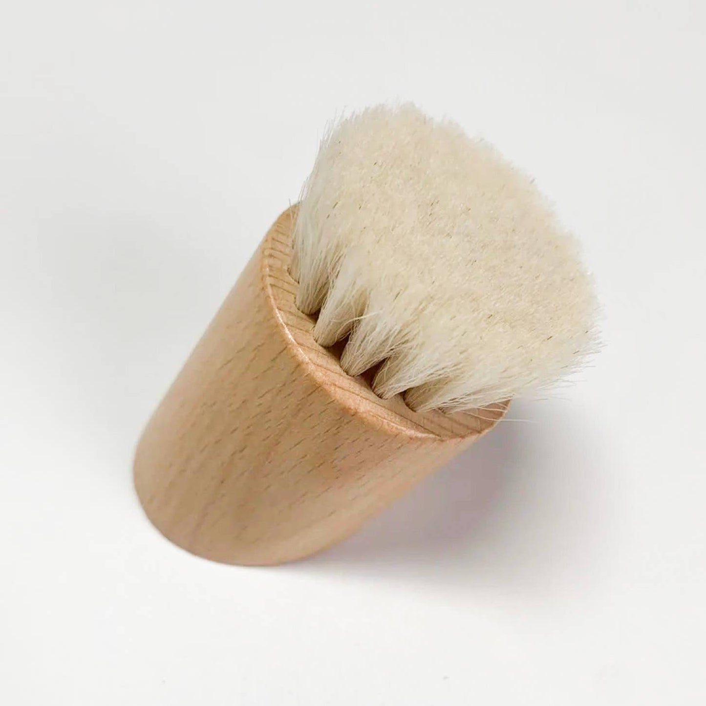 Goat Hair Bristle Face Brush