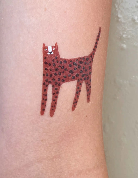 Leopard Temporary Tattoo