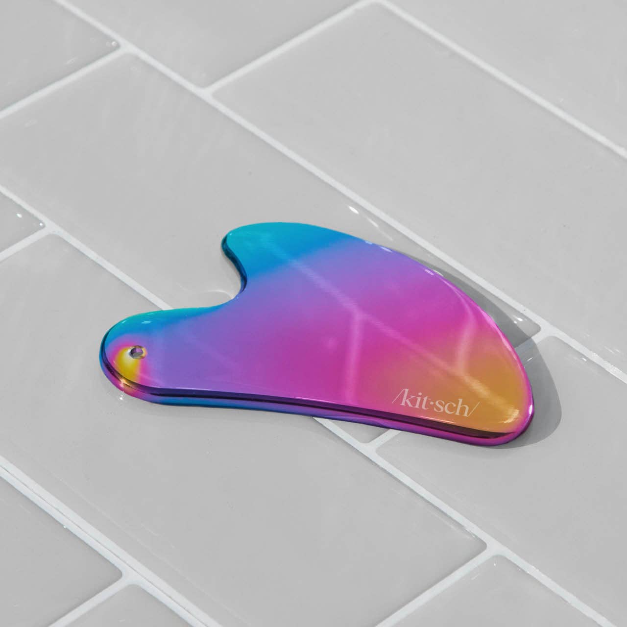 Stainless Steel Gua Sha - Iridescent