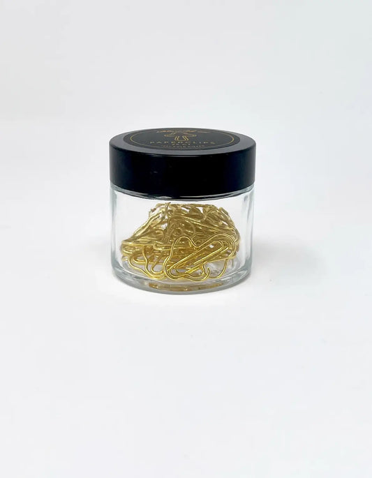 Mushroom Gold Plated Paper Clips