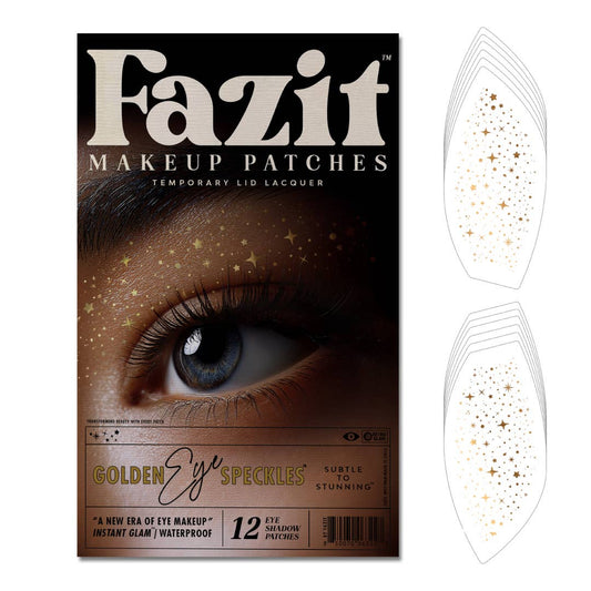 Golden Eye Shadow Speckles Makeup Patches for Halloween