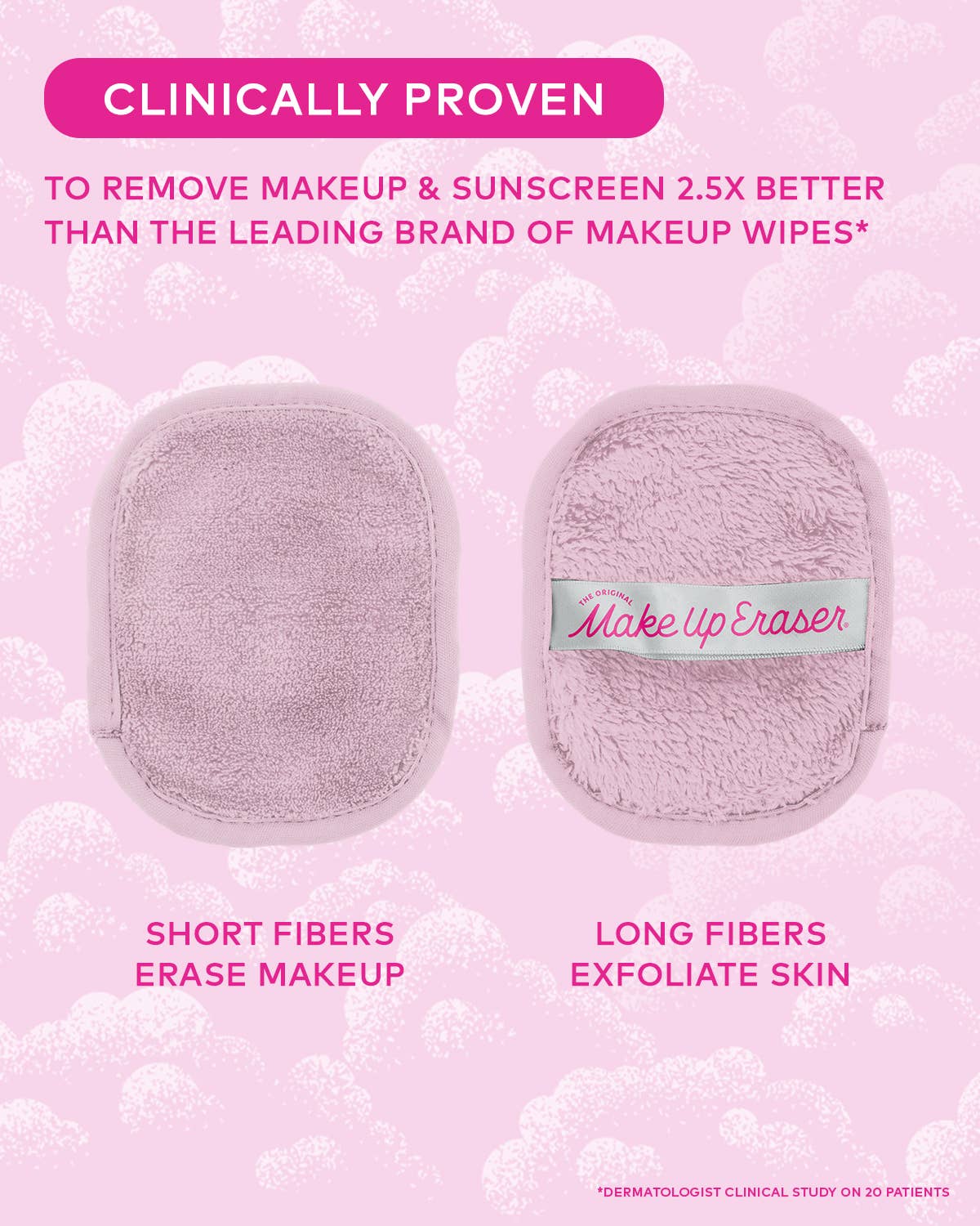 Silver Infused Make Up Eraser 7-Day Set - Acne Prone Skin