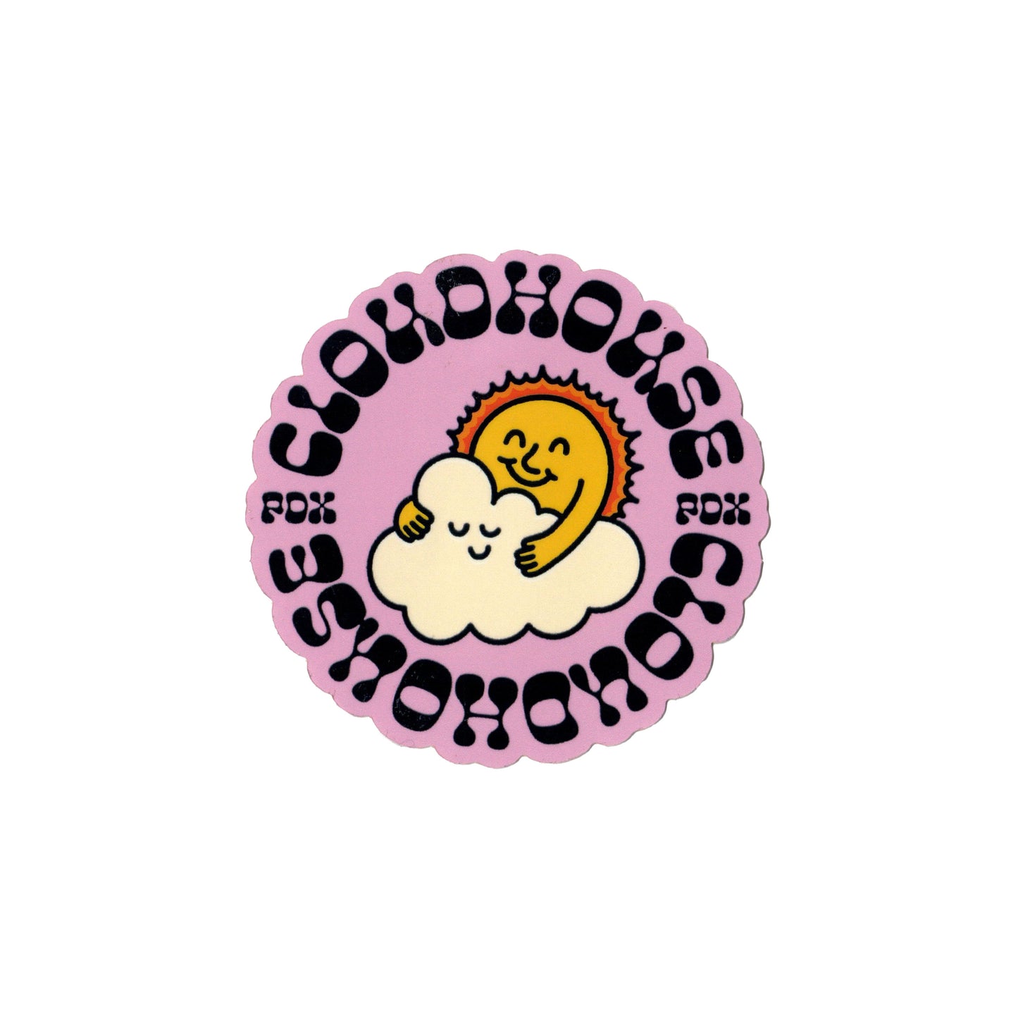 Sun Hug Sticker