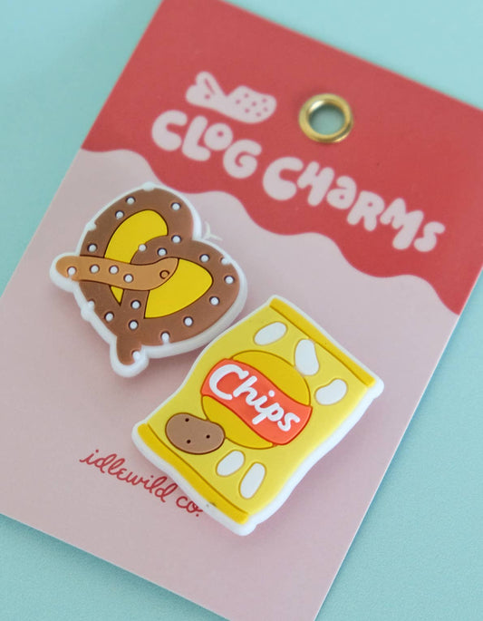 Snacks Croc Clog Charms