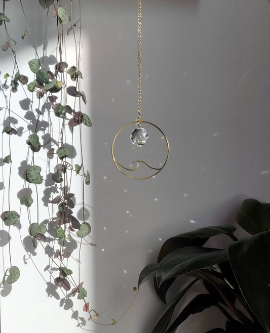 Wave Hanging Suncatcher