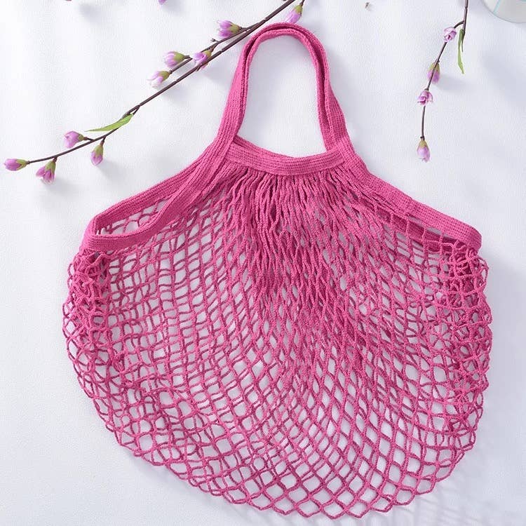 Reusable Cotton Mesh Bags
