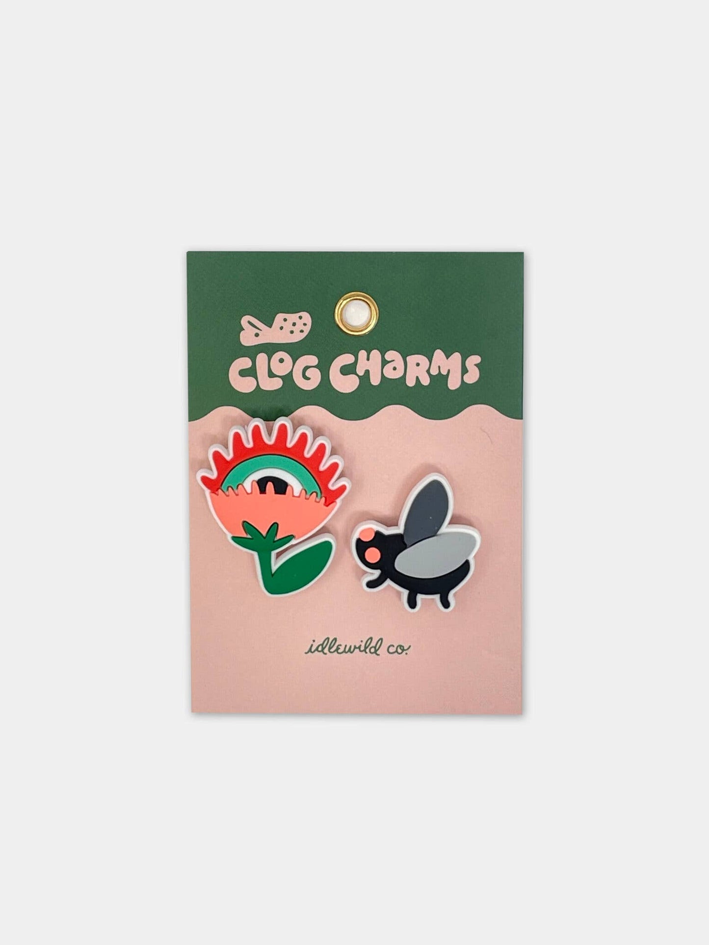 Fly & Trap Croc Clog Charms