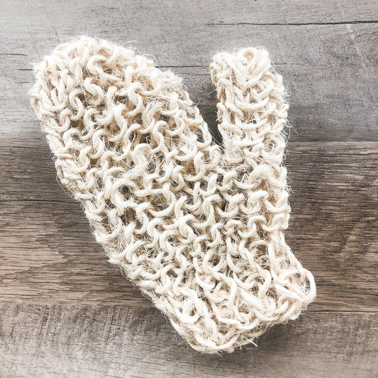 Natural Sisal Bath Mitt Exfoliating glove