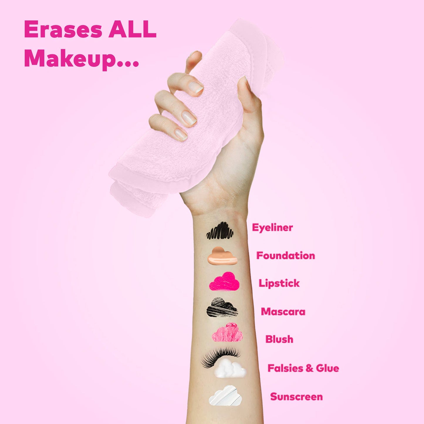 Silver Infused Make Up Eraser PRO - Acne Prone Skin
