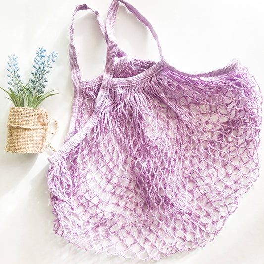 Reusable Cotton Mesh Bags