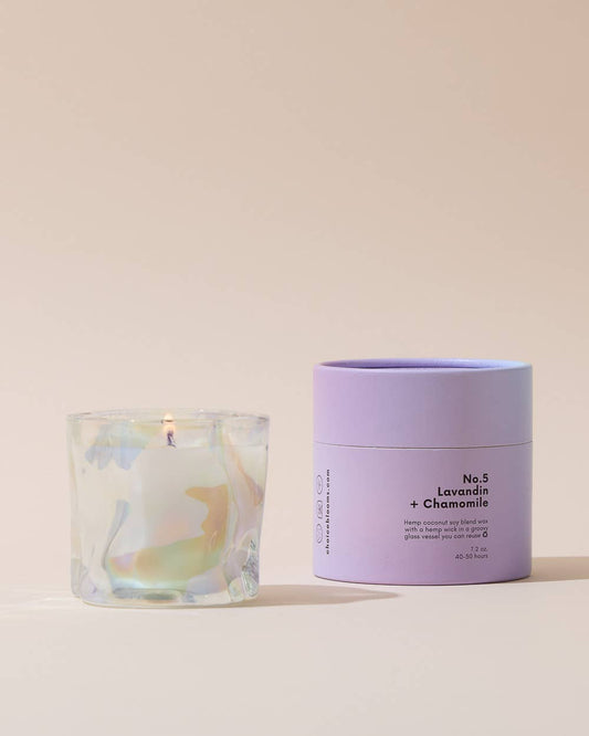 No. 5: Lavandin + Chamomile Candle