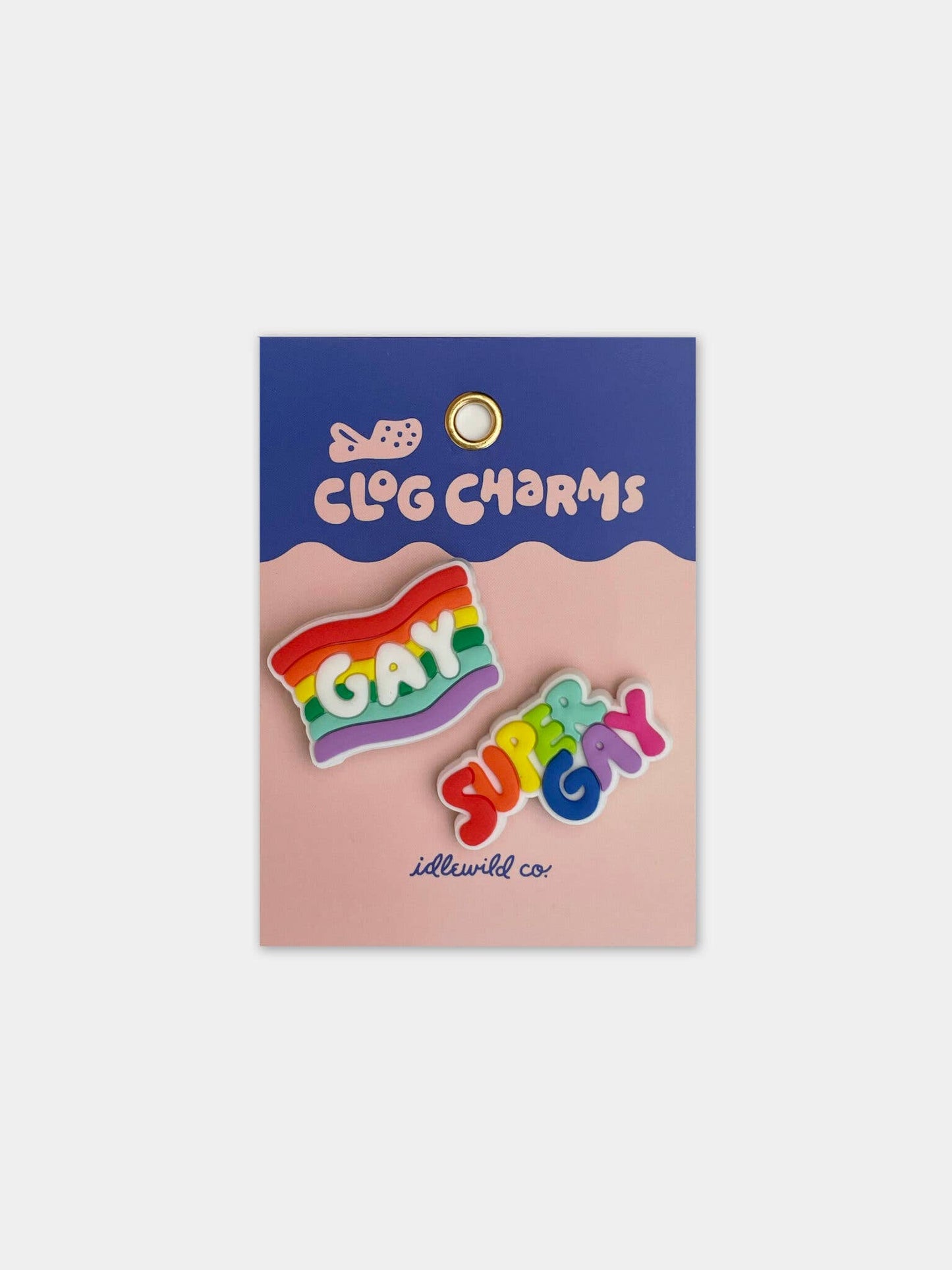 Gay Pride Croc Clog Charms