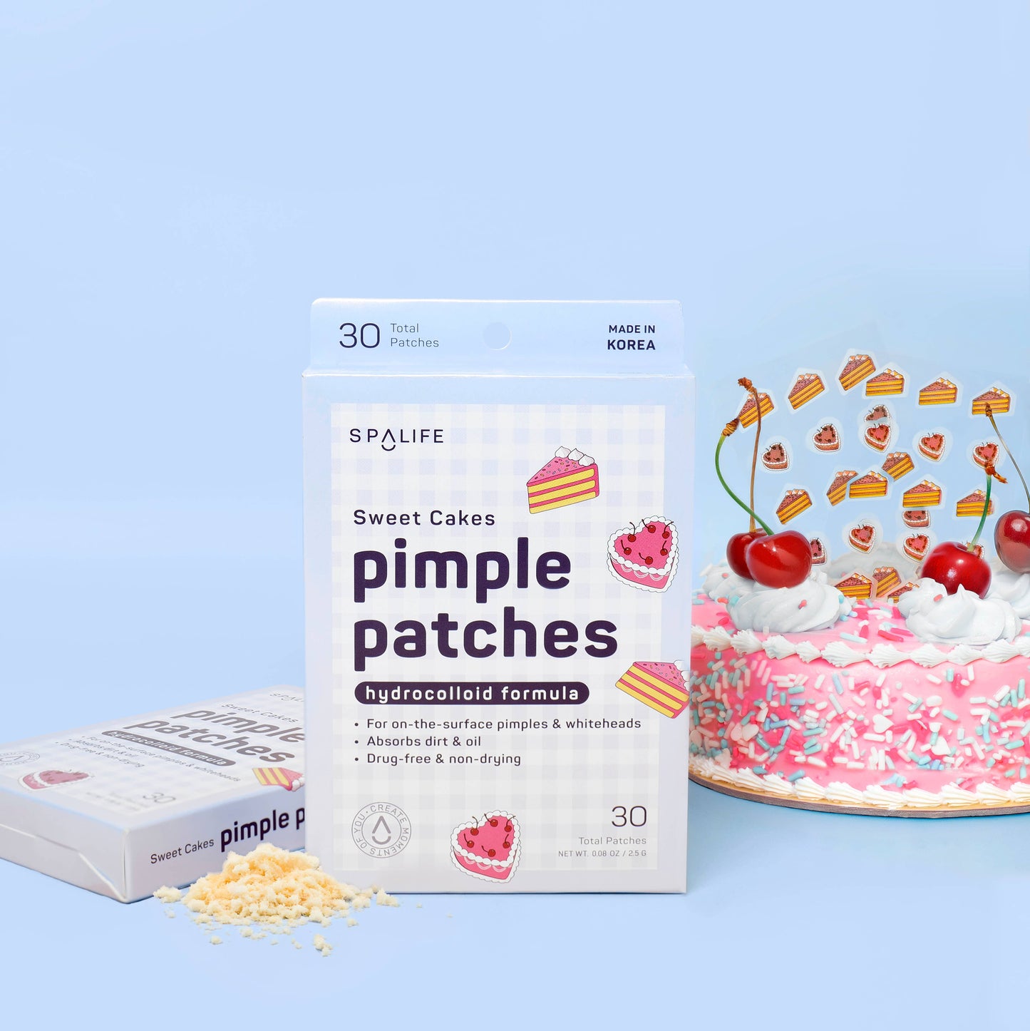 Hydrocolloid Pimple Patches  - Sweet Cakes 30ct