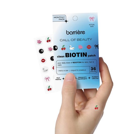 CALL OF BEAUTY Biotin patch 36pk coquette prints