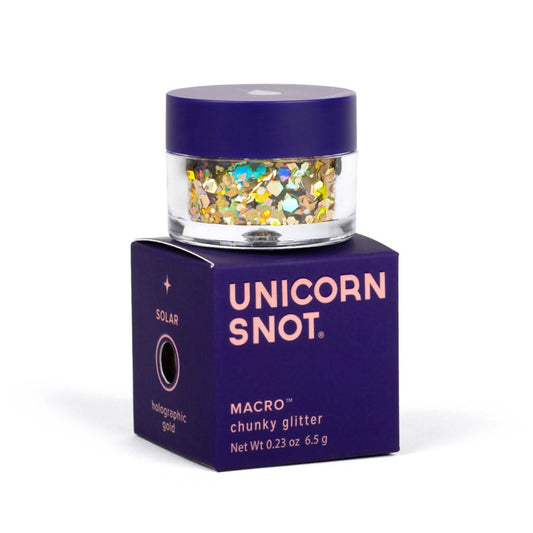 Macro Glitter | Gold-Solar | Chunky Glitter | Body Glitter