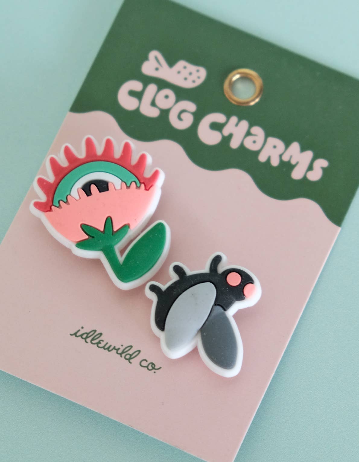 Fly & Trap Croc Clog Charms