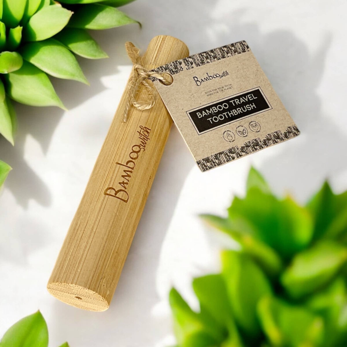 Compostable Bamboo Travel Toothbrush