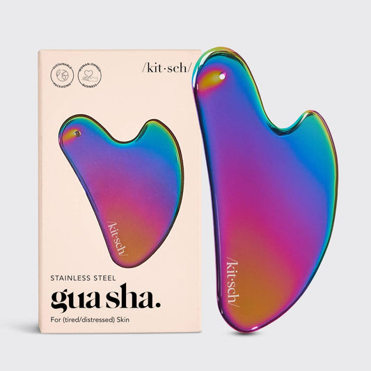 Stainless Steel Gua Sha - Iridescent