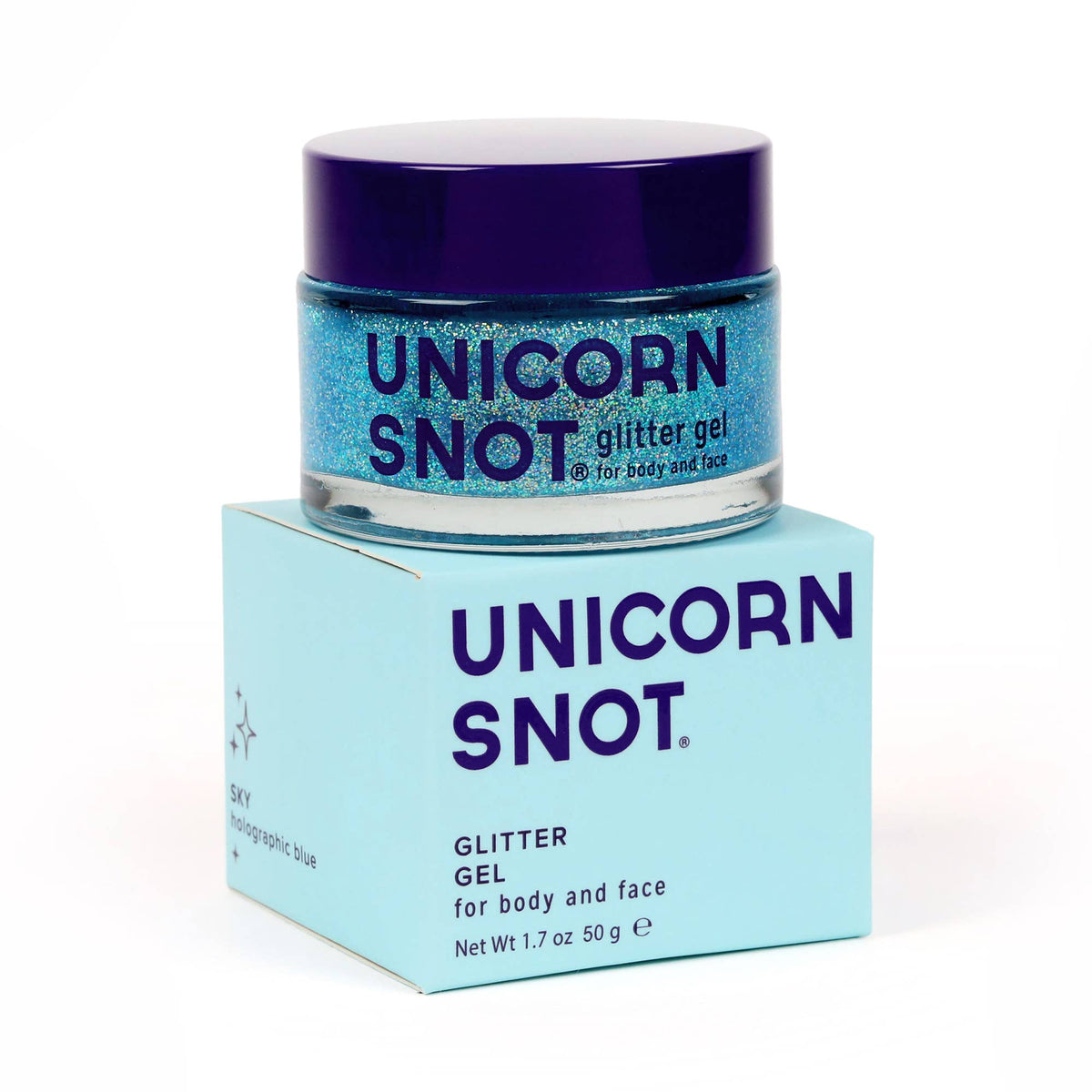 Original Glitter Gel | Sky-Blue | Body Glitter | Shimmer