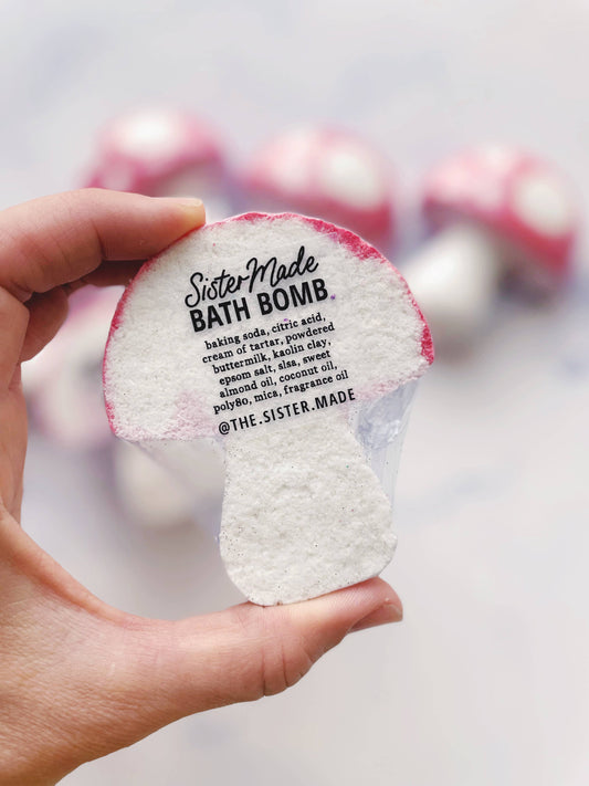 Mushroom Bath Bomb