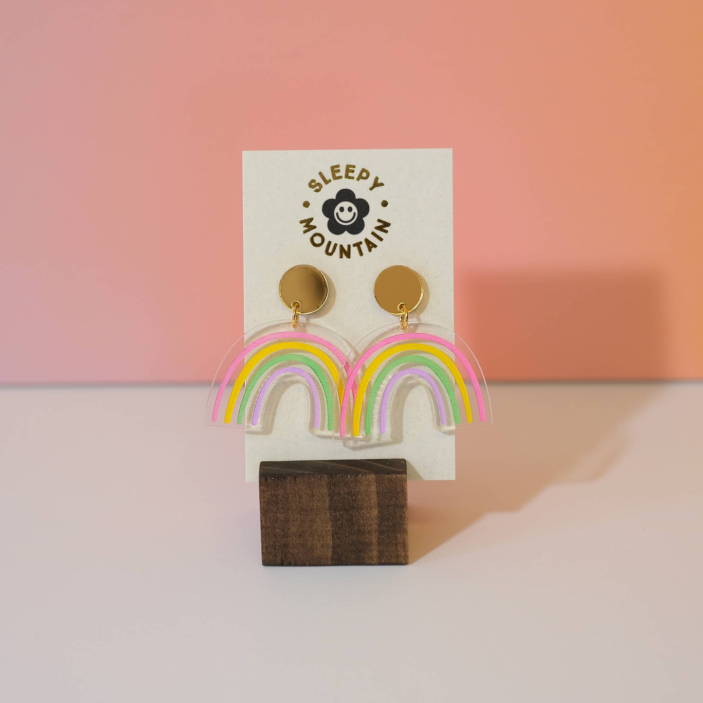 Pastel Rainbow Earrings