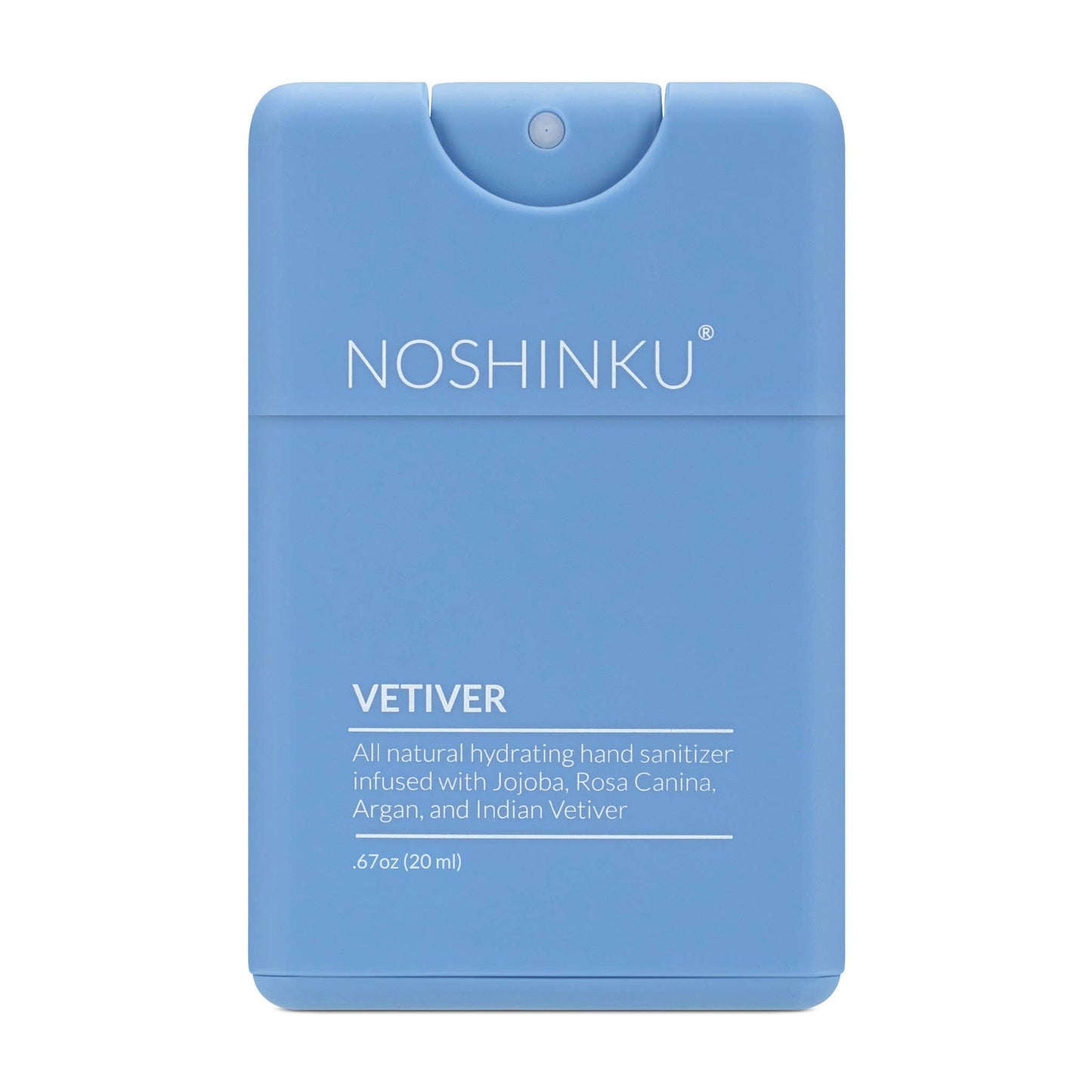 Refillable Vetiver Patchouli Pocket Hand Sanitizer