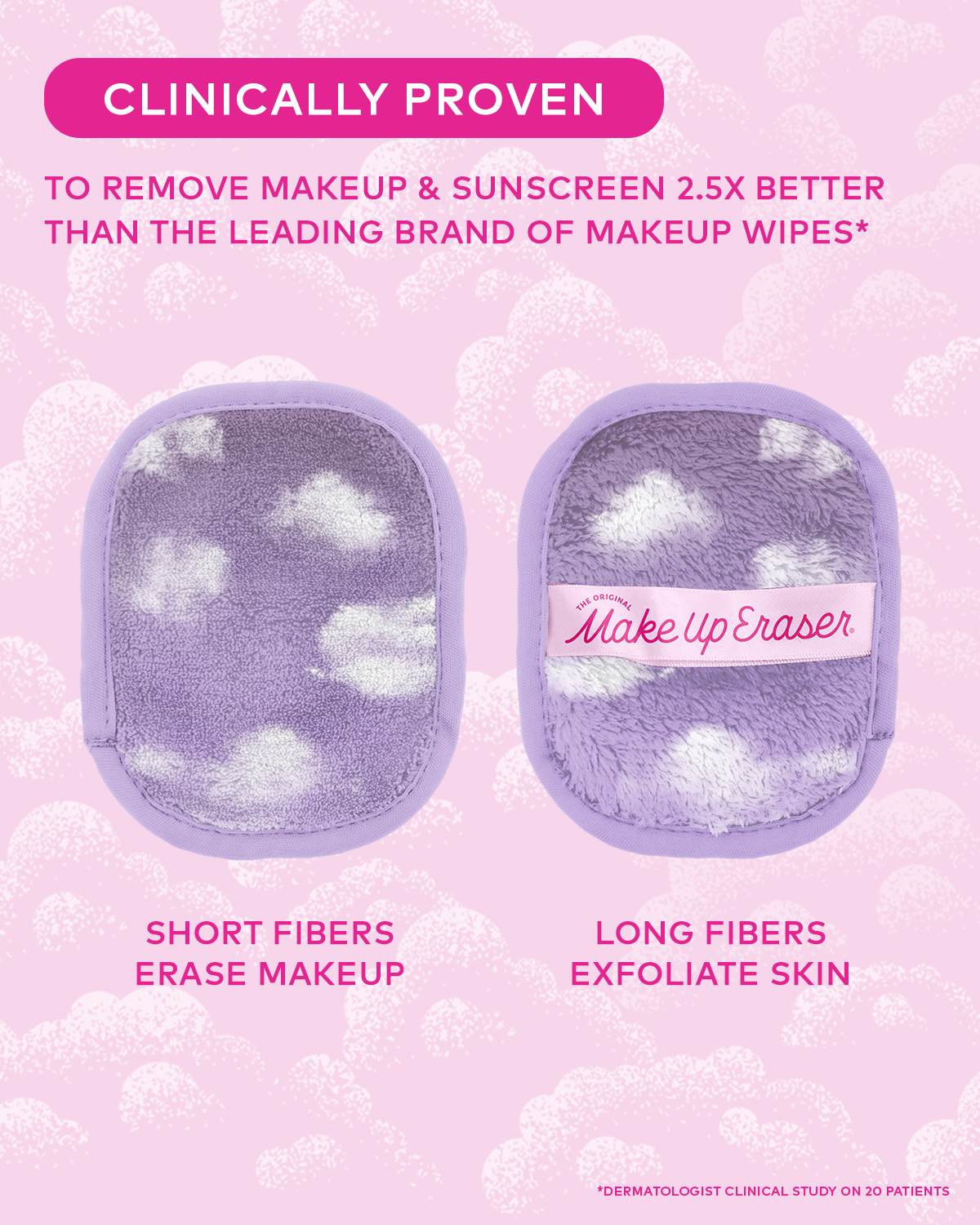 Make Up Eraser 7-Day Set & Cosmetic Bag - LIMITED EDITION Cloud 9