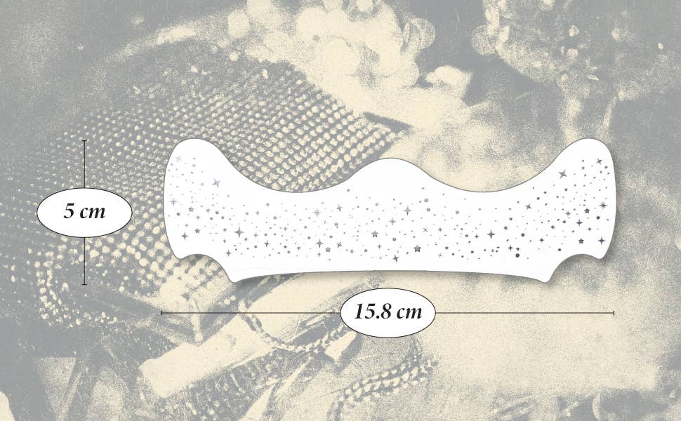 Silver Glitter Freckles —Makeup patches for every occasion