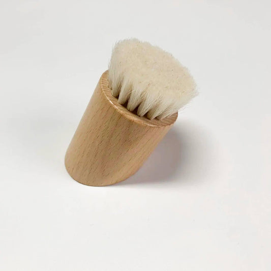 Goat Hair Bristle Face Brush