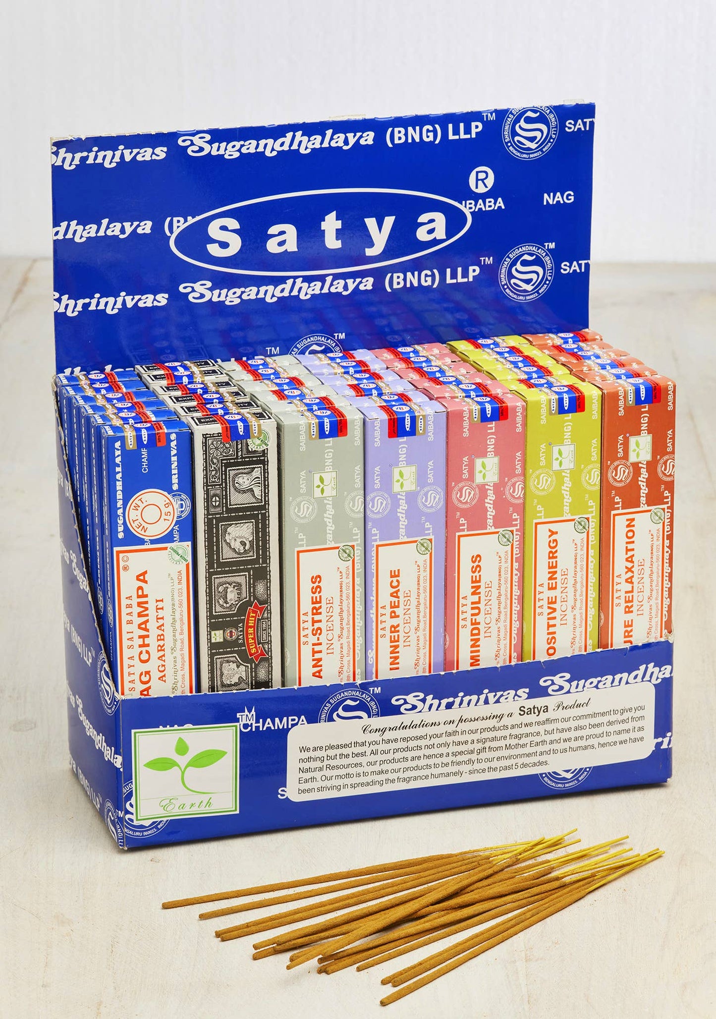 Satya Nag Champa Mindfulness Incense