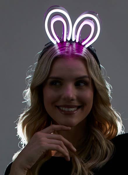 Light-Up Bunny Ears Headband
