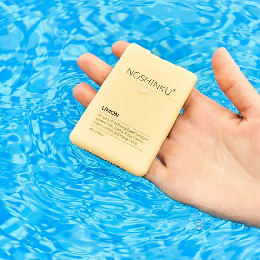 Refillable Lemon Ylang-Ylang Pocket Hand Sanitizer