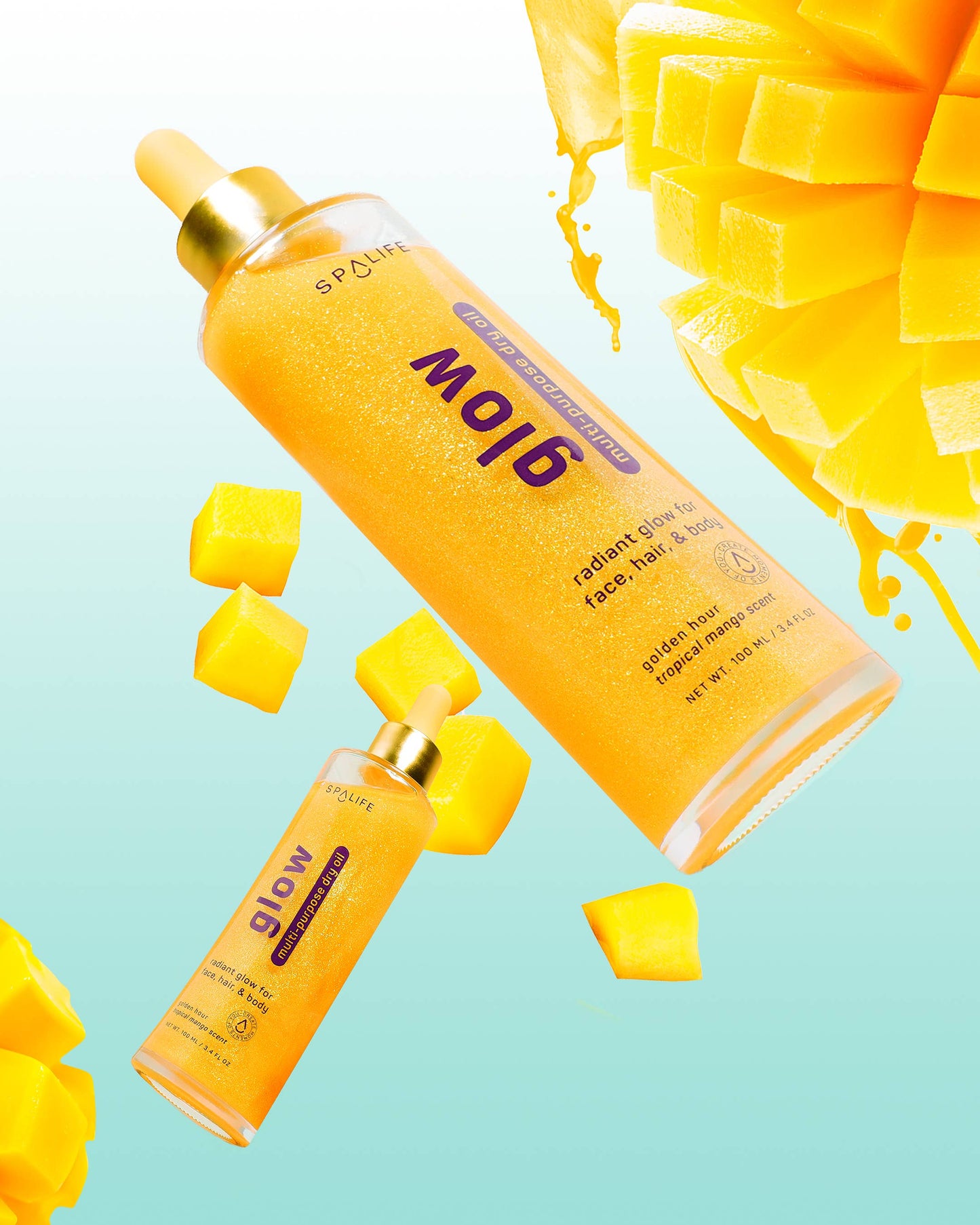 Mellow Mango Body Shimmer Oil