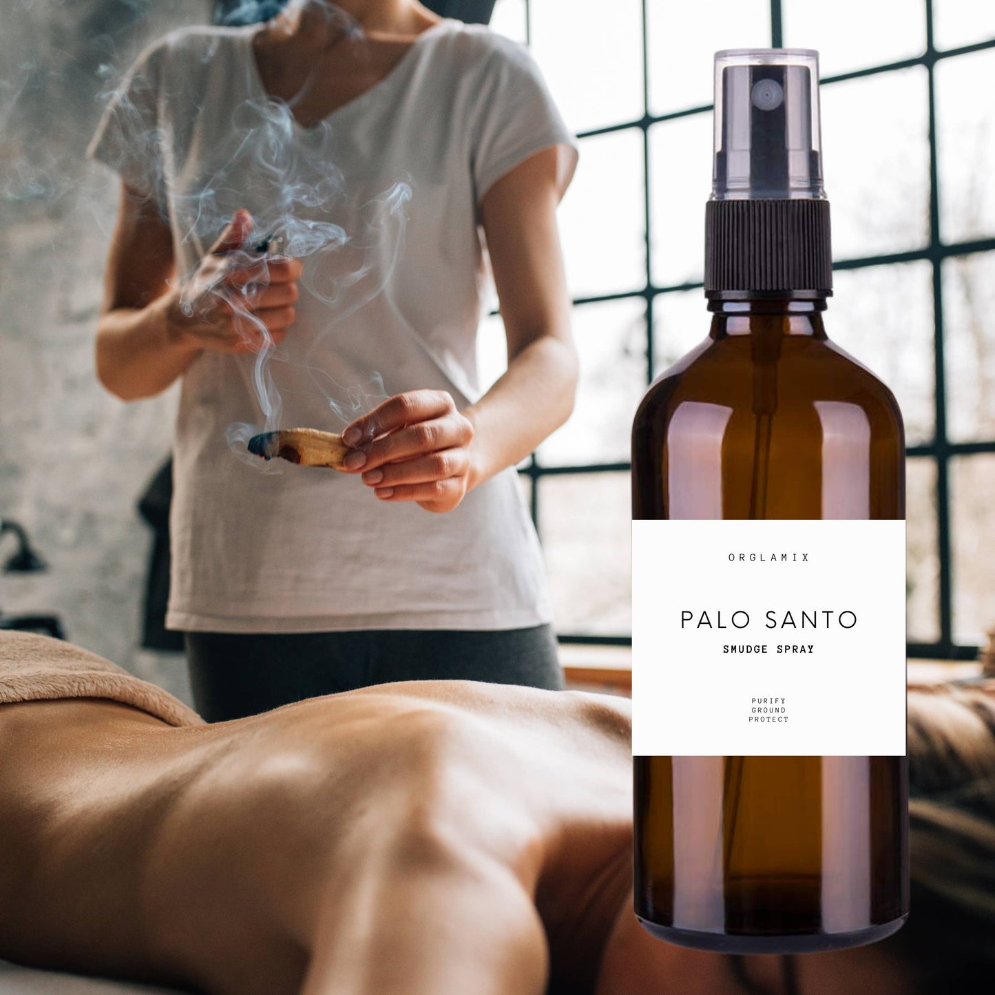 Palo Santo Smudge Spray | Cleansing Energy Mist