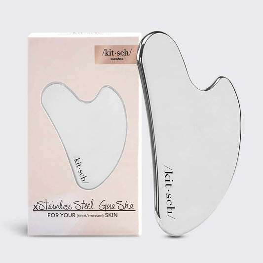 Stainless Steel Gua Sha - Silver
