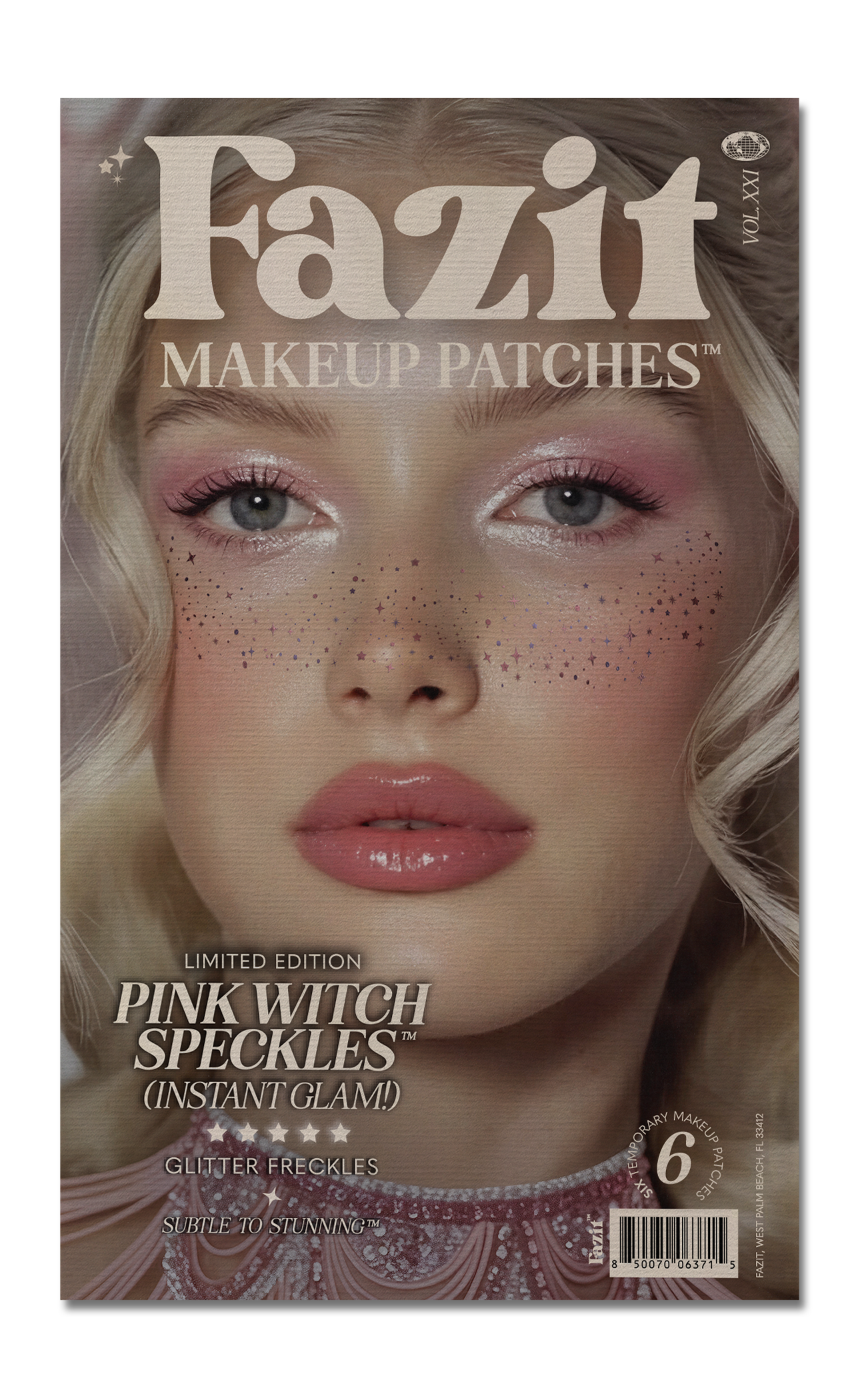 Pink Witch Speckles — The prettiest shades of pink freckles