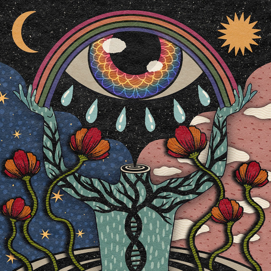 We Are All Connected and Infinite Print