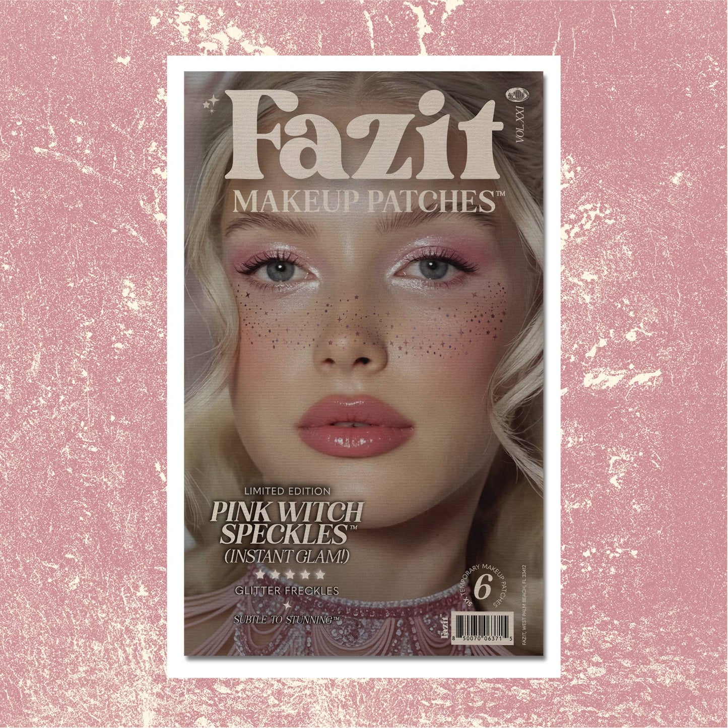 Pink Witch Speckles — The prettiest shades of pink freckles