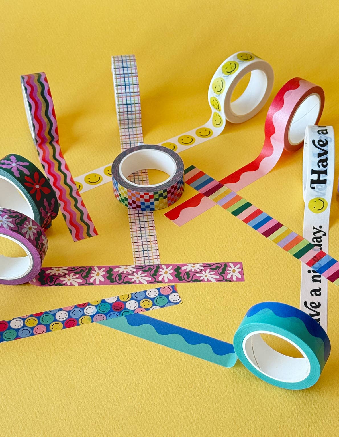 Have a Nice Day Washi Tape, Set of 3