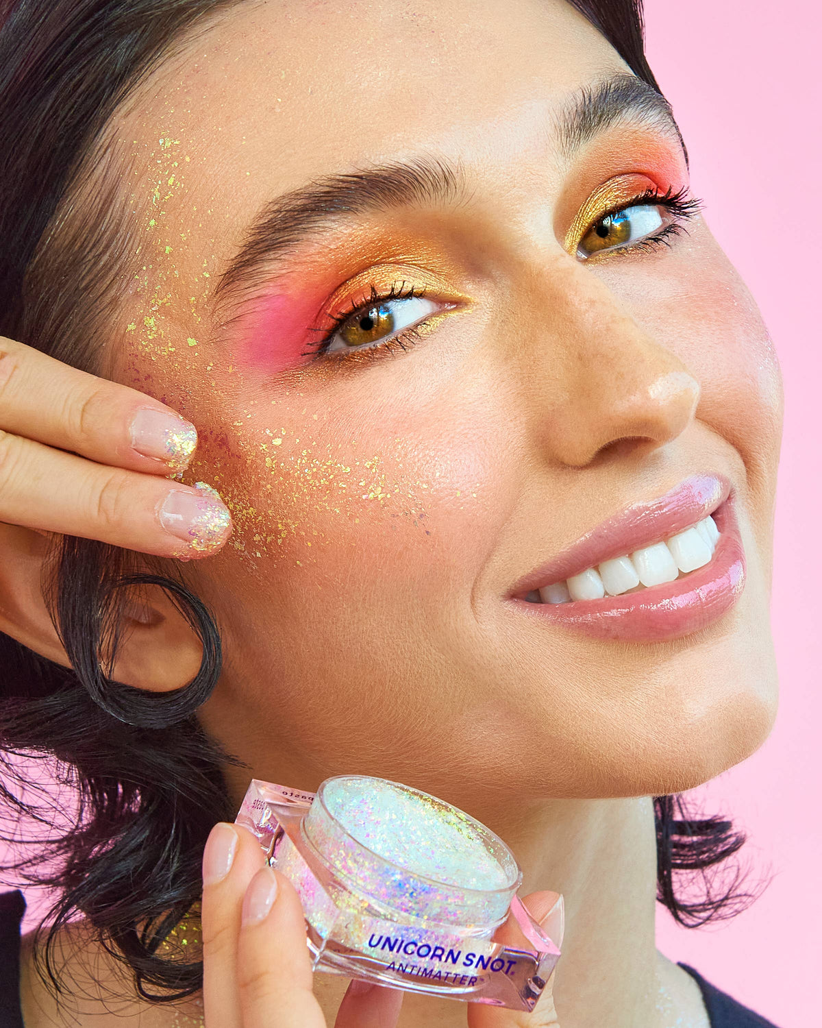 ANTIMATTER | LASER-Yellow/Orange | Glitter Paste | Shimmer