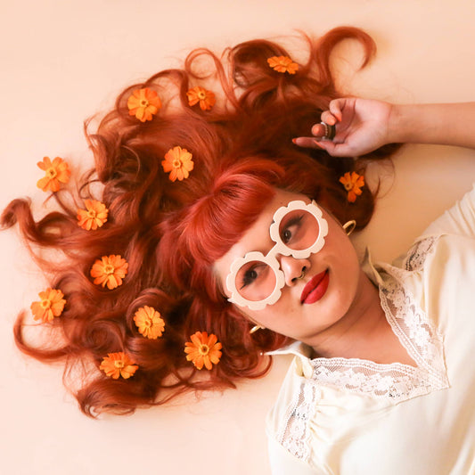 Adult Flower Sunglasses