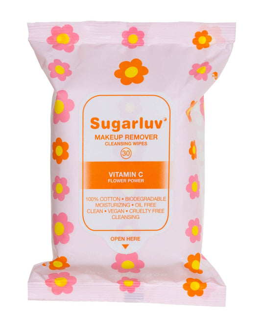 Makeup Remover Cleansing Wipes - Vitamin C 30 Count