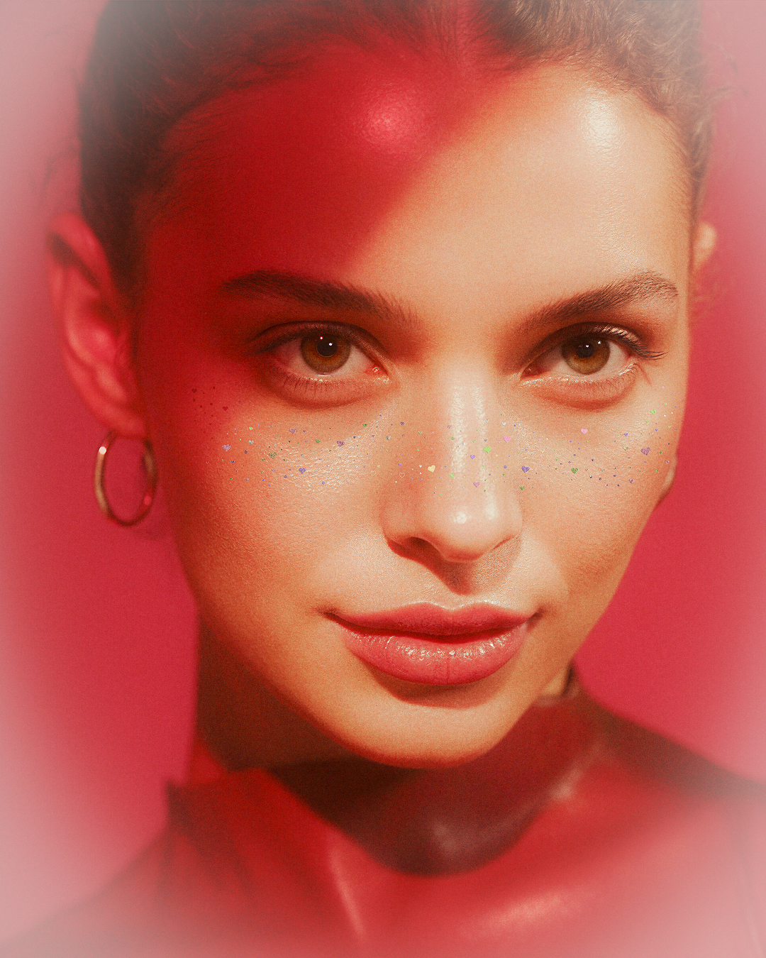 Candy Heart Speckles — Romantic Looks & Valentine’s / Galentine’s