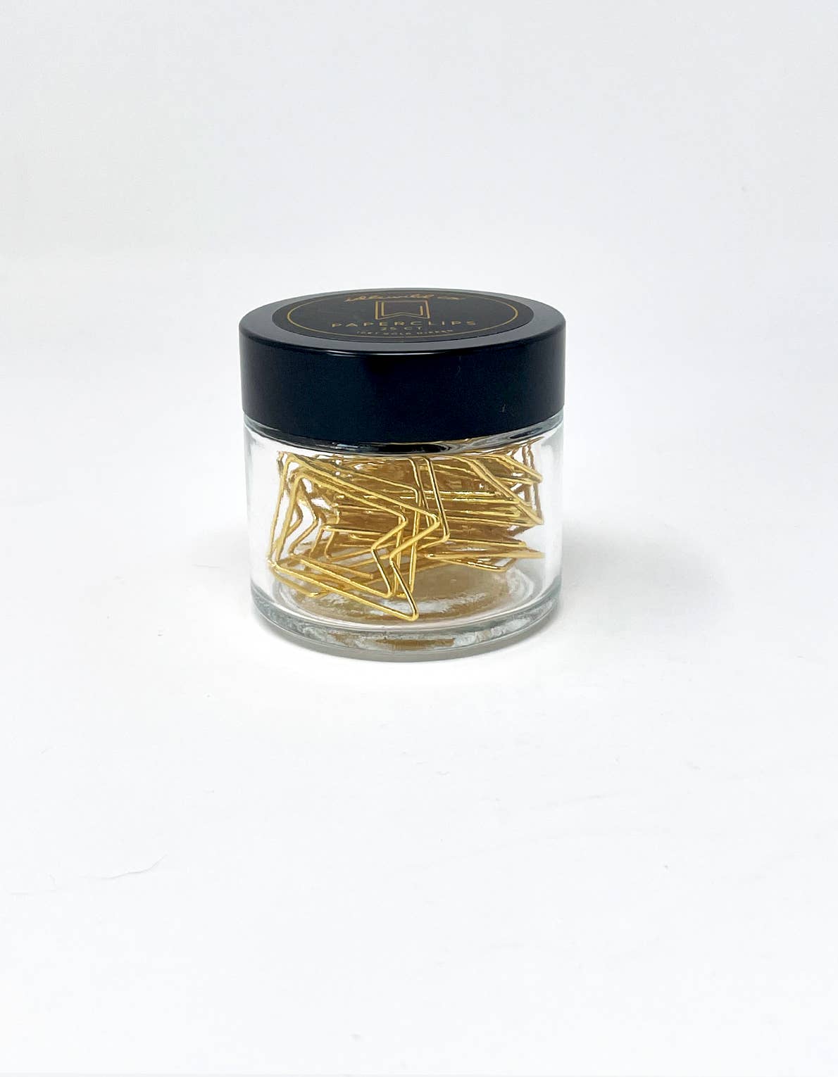 Flag Gold Plated Paper Clips (Jar of 25)