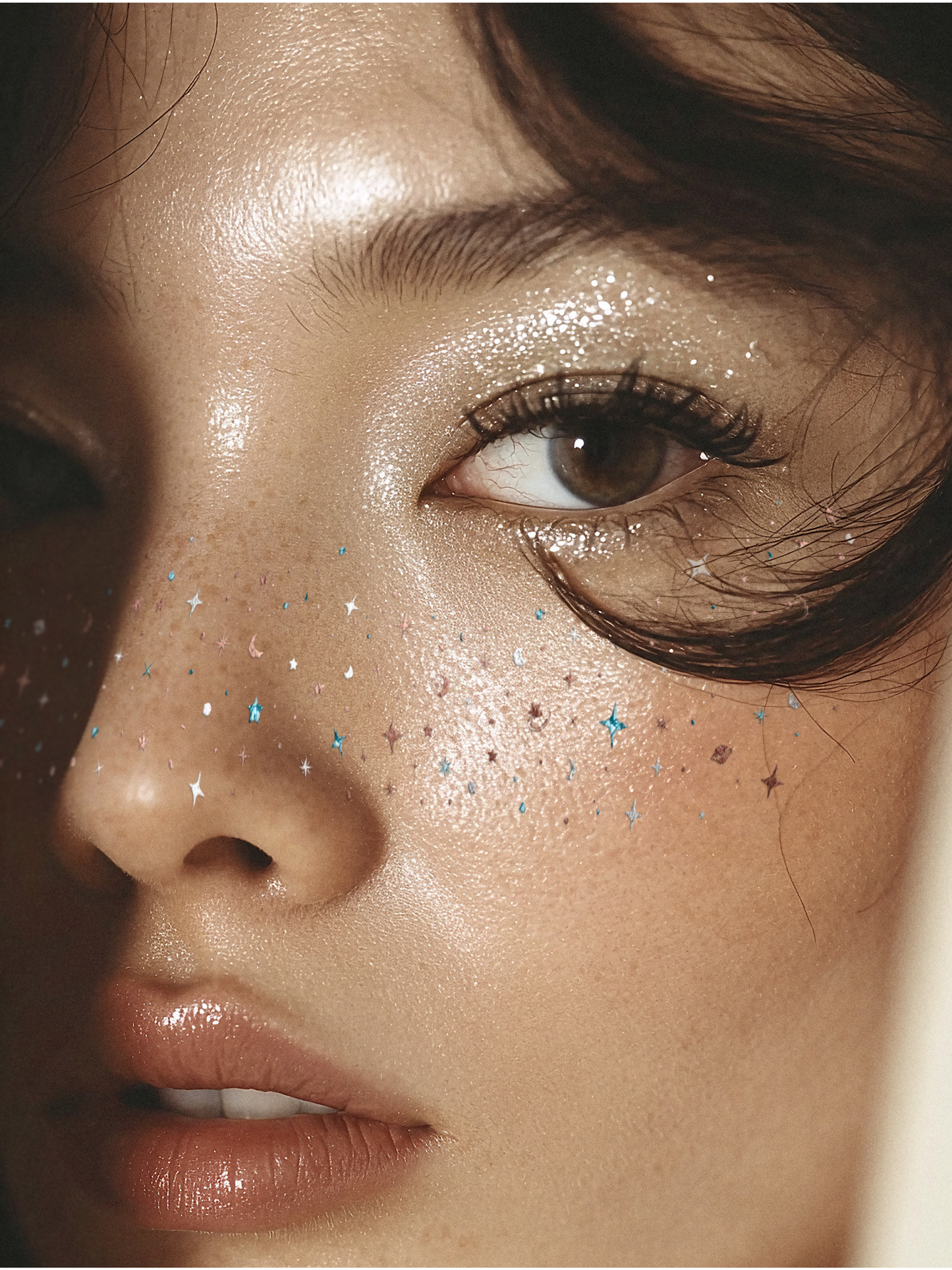 Interstellar Speckles — Night-sky Cosmic Everyday Glam