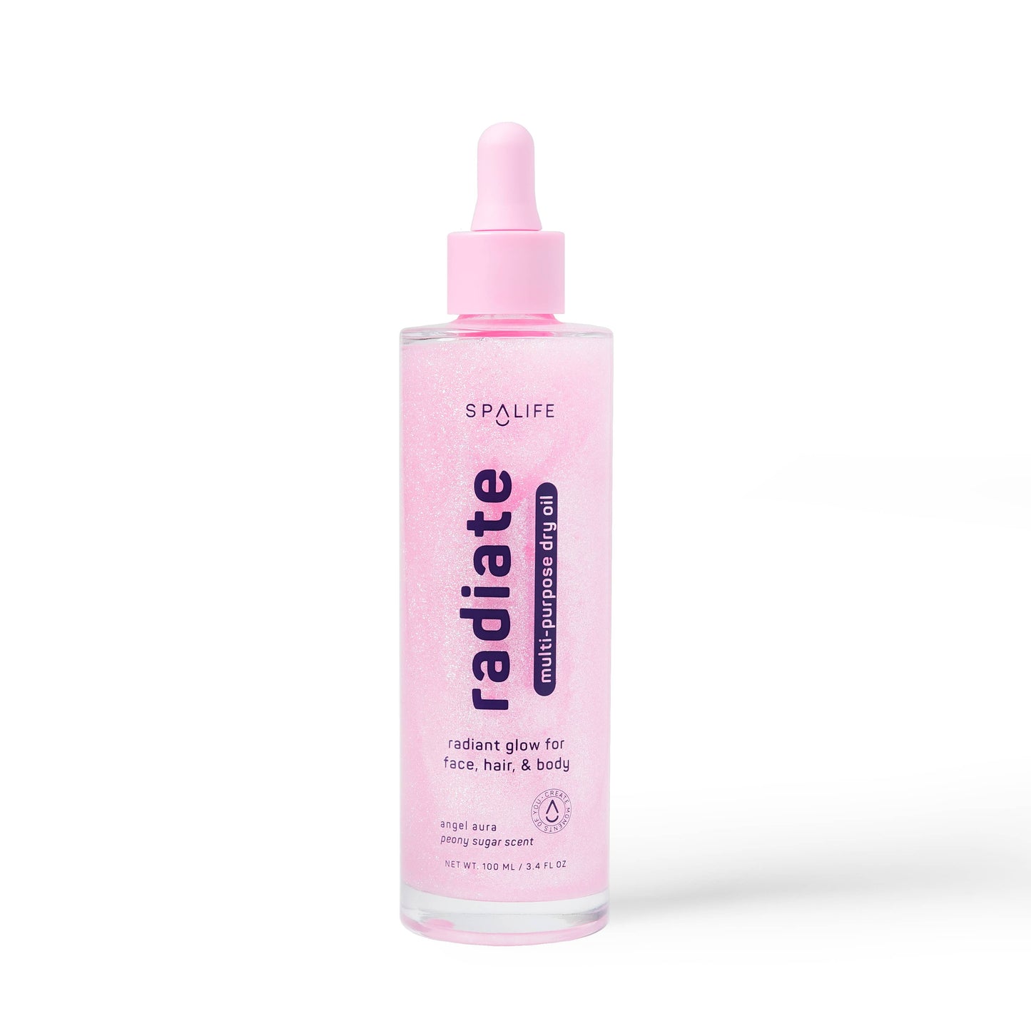 Pink Peony Body Shimmer Oil