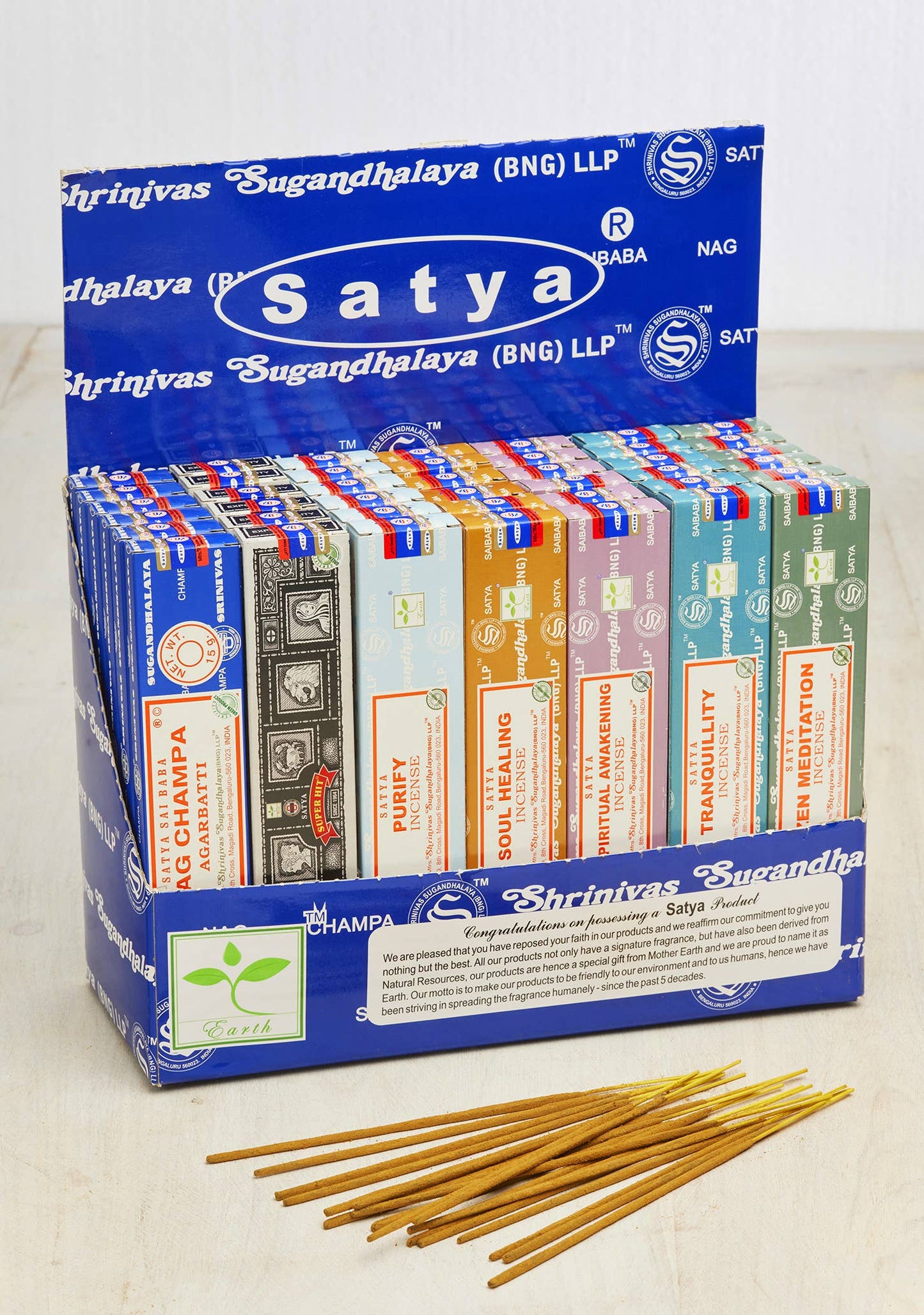 Satya Nag Champa Purify Incense